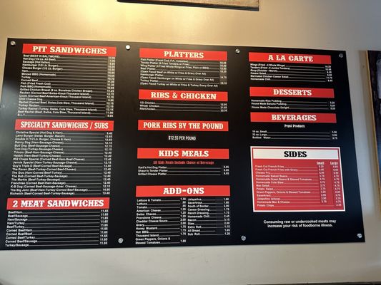 Menu photo 4 Chaps Pit Beef Baltimore, MD