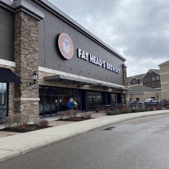 Fat Head's Brewery - Outside of fat heads. It's at the end of a strip mall - New American Near Me - Canton, Ohio