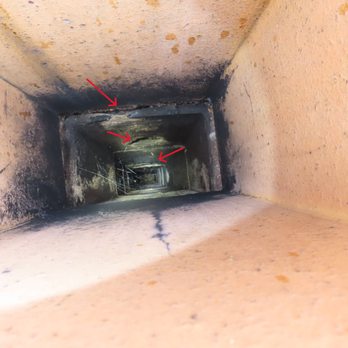 Milestone Inspection Services - Deterioration of the liner found inside a fuel-exhausting chimney. This can lead to possible carbon monoxide build-up in the home. - Home Inspectors Near Me - Abingdon, Maryland
