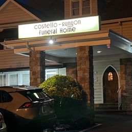 Exterior outside entrance of Costello-Runyon Funeral Homes - ISELIN, New Jersey Exterior outside entrance of Costello-Runyon Funeral Homes - ISELIN, New Jersey