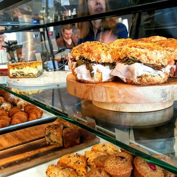 Proof Bakery - Yummy breakfast sandwiches, quiche, croissants, muffins...everything looked so good!! - Coffee & Tea Near Me - Los Angeles, California