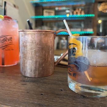 Wildrye Distilling - Raspberry lemonade and gin drink, Thai mule, old fashioned - Distilleries Near Me - Bozeman, Montana