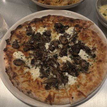 Cucina Urbana - mushroom + goat cheese pizza - Italian Near Me - San Diego, California