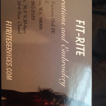 Fit-Rite Alterations - Sewing & Alterations Near Me - Bellevue, Washington Fit-Rite Alterations - Sewing & Alterations Near Me - Bellevue, Washington
