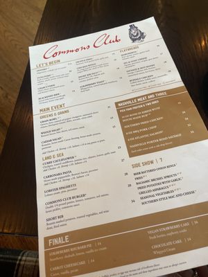 Commons Club by null