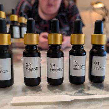 Indiehouse - Test blotting some scents while determining my perfume - Perfume Near Me - Alpharetta, Georgia