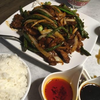 Potsticker House - Mongolian beef with added green beans - Dim Sum Near Me - Chicago, Illinois