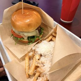 Garlic Lover with truffle fries Garlic Lover with truffle fries