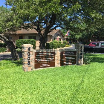 James G Kalpaxis, MD - Office Complex Sign on Spicewood Springs Rd - Ophthalmologists Near Me - Austin, Texas