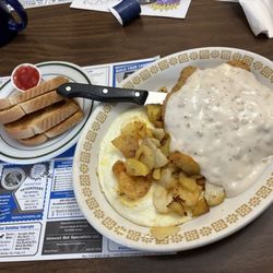 On The Way Cafe - Country fried steak meal