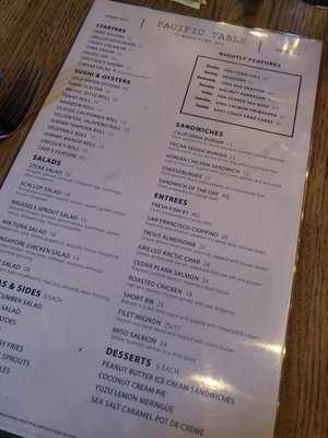 Menu photo 4 Pacific Table Fort Worth, TX Menu photo 4 Pacific Table Fort Worth, TX