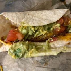Del Taco - Beyond guacamole tacos all had cheese in them. Waste of money. ,