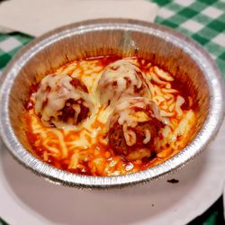 A few meatballs - Yum!