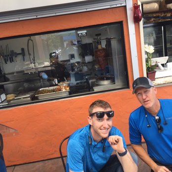 Cheles Tacos Grill - Sean and Easton enjoying Cheles! - Food Stands Near Me - Madera, California Cheles Tacos Grill - Sean and Easton enjoying Cheles! - Food Stands Near Me - Madera, California