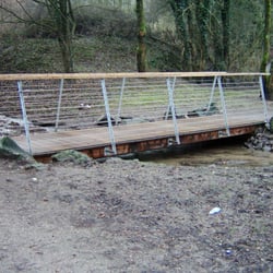 Fußgängerbrücke über den Busolbach