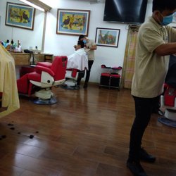 Beppo's Barber Shop - Relatively clean place to get a haircut at Cubao