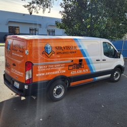 Sir Visser Appliance Repair - Our van is here to the rescue! We're here to fix you're appliance