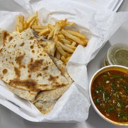 Maria's Kitchen - Maria's food is delicious, this is the quesabirria with consomé, so good!!!