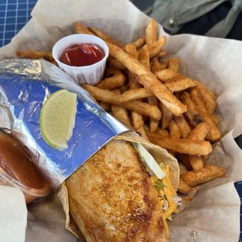 Harbor Fish Cafe - Grilled fish taco daily special - Seafood Near Me - Carlsbad, California