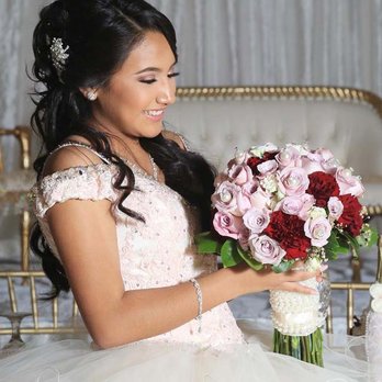 Mireya's Flowers - Ms. Quince adores her quinceañera fresh flower bouquet from Mireya's Flowers - Florists Near Me - Garden Grove, California