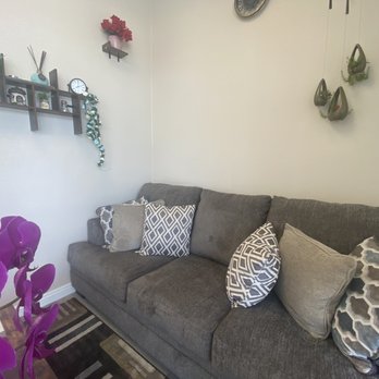 FB Massage Spa - Lobby sofa - Massage Near Me - Cypress, California