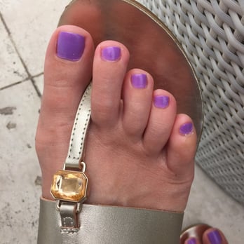 XpresSpa - Horrible pedicure. Look at the cuticle work and crooked nail trimmings. After three days the polish is wearing off. - Day Spas Near Me - Dallas, Texas XpresSpa - Horrible pedicure. Look at the cuticle work and crooked nail trimmings. After three days the polish is wearing off. - Day Spas Near Me - Dallas, Texas