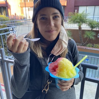 Double Rainbow Cafe - Cherry / pineapple shaved ice - Ice Cream & Frozen Yogurt Near Me - Benicia, California Double Rainbow Cafe - Cherry / pineapple shaved ice - Ice Cream & Frozen Yogurt Near Me - Benicia, California