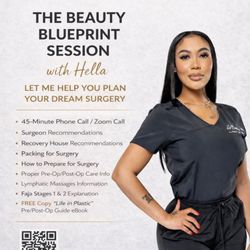 La Beauty Lab - One-on-one pre-op and post-op consultation covering surgery prep, recovery planning, lymphatic massage guidance, and post-surgery care educa