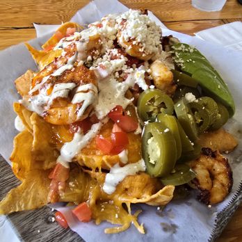 Blue Water Seafood - Mission Hills - Shrimp Nachos - Seafood Near Me - San Diego, California Blue Water Seafood - Mission Hills - Shrimp Nachos - Seafood Near Me - San Diego, California