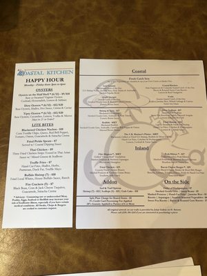 Menu photo 1 Coastal Kitchen Saint Simons Island, GA