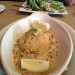 Sal's Crab Cake. Decent flavor. I'm from the Chesapeake Bay so it was. A bit bready for me. Sal's Crab Cake. Decent flavor. I'm from the Chesapeake Bay so it was. A bit bready for me.