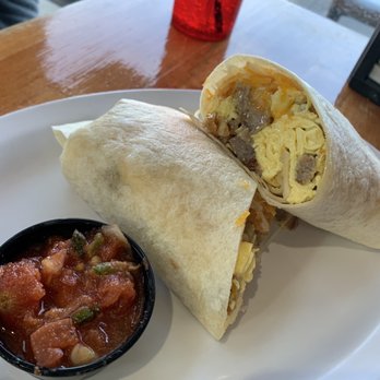 Topock 66 - Breakfast burrito with sausage - American Near Me - Topock, Arizona Topock 66 - Breakfast burrito with sausage - American Near Me - Topock, Arizona