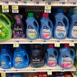 Rite Aid - I wish they carried more of the Downy Infusions line, but most drugstores just carry the lavender one.