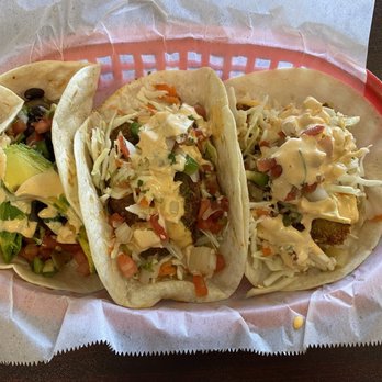 Luna's Tacos - One Gladiola taco, two fried avocado tacos - Tacos Near Me - Round Rock, Texas Luna's Tacos - One Gladiola taco, two fried avocado tacos - Tacos Near Me - Round Rock, Texas