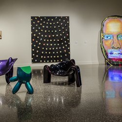 Samuel Dorsky Museum of Art - Appelbroog, Bleckner, Castle, and Oursler