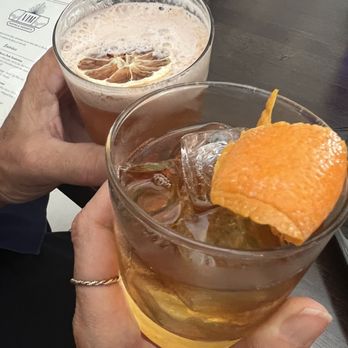 VIM Dining & Desserts - Whiskey Sour and Old Fashioned - New American Near Me - Santa Cruz, California