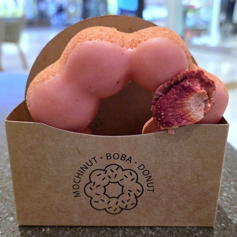Mochinut - Bellevue Square - Strawberry Haze, $3.99 - Hot Dogs Near Me - Bellevue, Washington Mochinut - Bellevue Square - Strawberry Haze, $3.99 - Hot Dogs Near Me - Bellevue, Washington