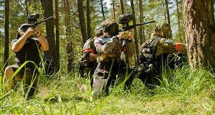 Woodland Paintball Action Outdoor Logo