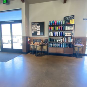 Starbucks - Merch wall by the entrance - Coffee & Tea Near Me - Stevenson Ranch, California