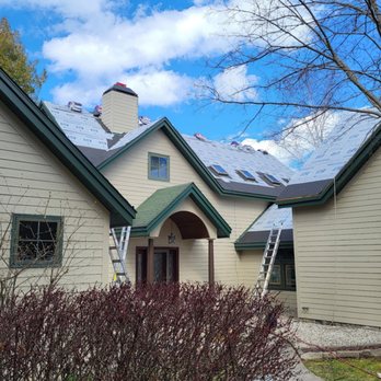 Level Up Roofing - Full roof replacement with custom skylight solar shade installation. - Roofing Near Me - Alpena, Michigan