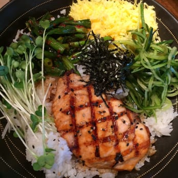 Pacific Catch - Korean bbq rice bowl. You kind of just pay 20$ for rice..... It's good, but not worth the price - Seafood Near Me - Dublin, California