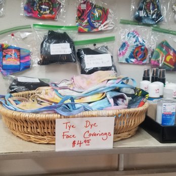 David's Gallery - Got me some tie-dye masks! - Women's Clothing Near Me - Gulf Shores, Alabama