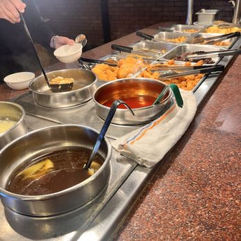 Mulan's - The soups: wonton, egg drop, sweet and sour and the orange sauce. - Chinese Near Me - Russellville, Arkansas