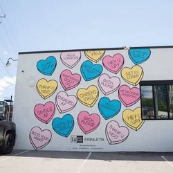 Candy Hearts Gulch Mural