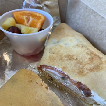 The Burrow Cafe - Salmon Crepe - Creperies Near Me - Albuquerque, New Mexico