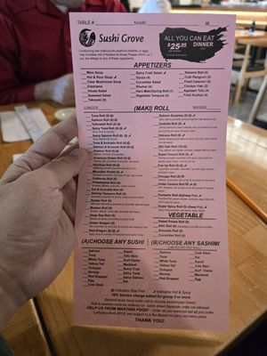 Menu photo 8 Sushi Grove Buffalo Grove, IL Menu photo 8 Sushi Grove Buffalo Grove, IL