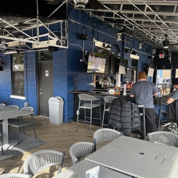 Fulton Yards Coffeehouse & Spirits - Enclosed winter patio - Cafes Near Me - Cincinnati, Ohio