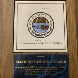 Redondo Van & Storage - Redondo Van & Storage being honored for 100 years of service to the South Bay community!