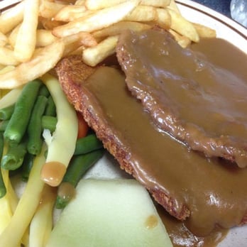Don's Grill - Pork Cutlet w/fries. - American Near Me - Hilo, Hawaii