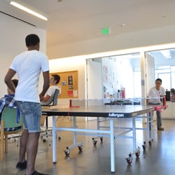 UCLA Broad Art Center - Lobby/game room